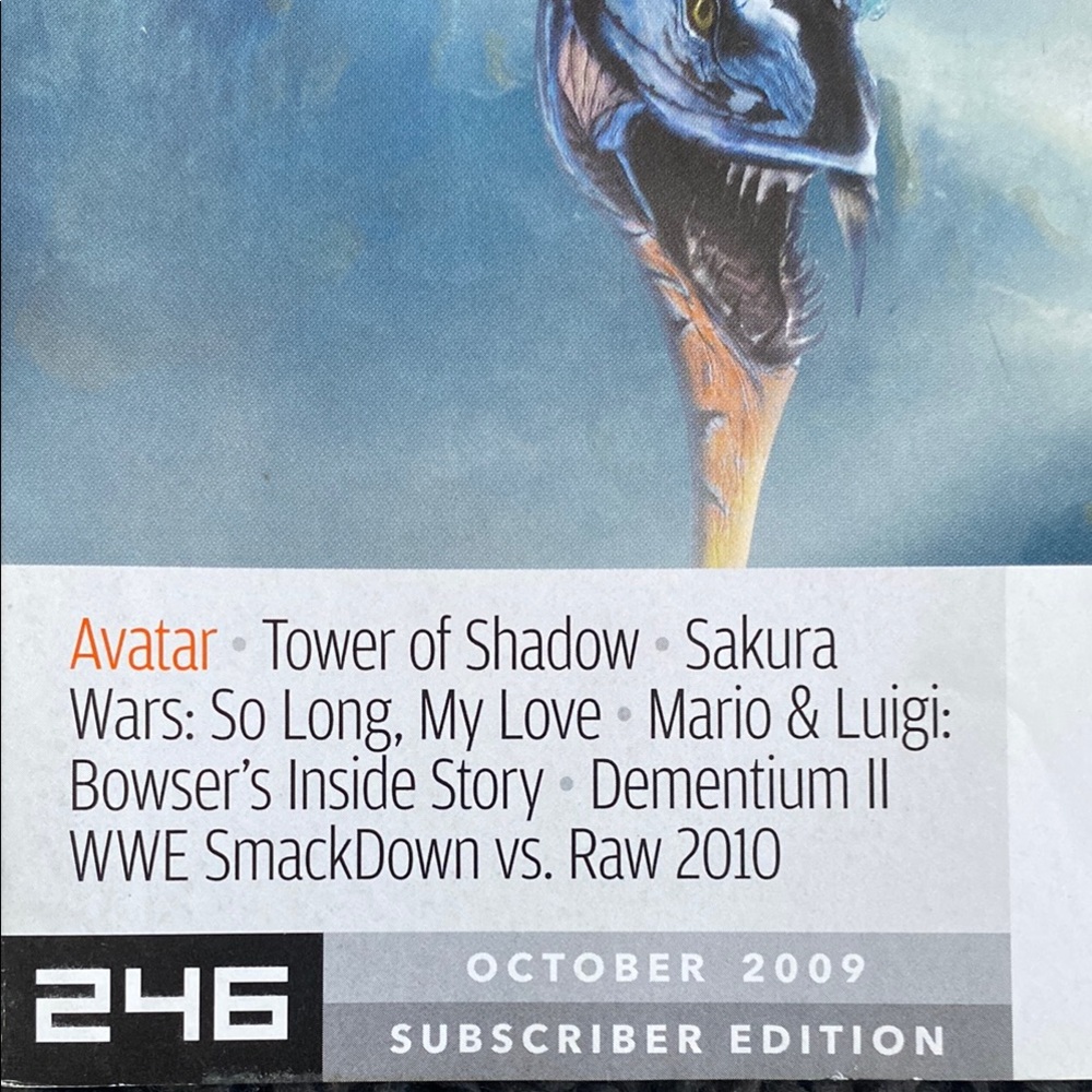Nintendo Power Magazine - Issue 246 - October 2009 Edition - Picture 2 of 3